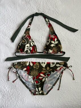 Vintage Y2K Garage Clothing Floral Bikini